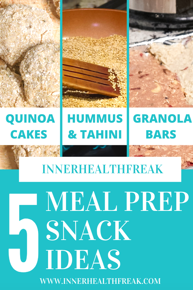 5 Meal Prep Snack Ideas